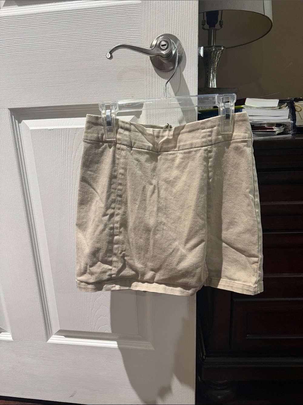 Aeropostale Beige Mini Skirt